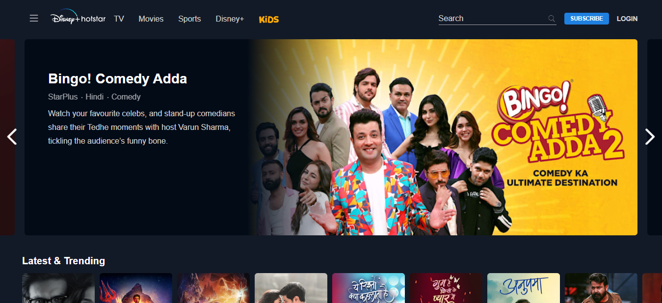 Disney+ Hotstar