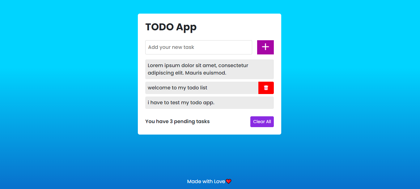 TODO App